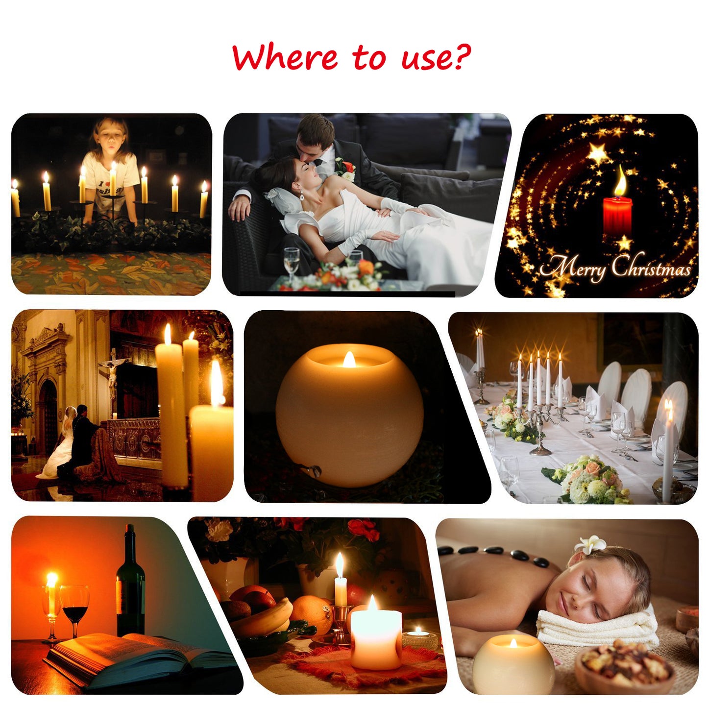 CVHOMEDECO. Moon Sphere Wax LED Dancing Flame Candle Ball Battery Operated Wax LED Flameless Candle with Timer and Remote Control, Dia. 6 X 5 Inch, Cream