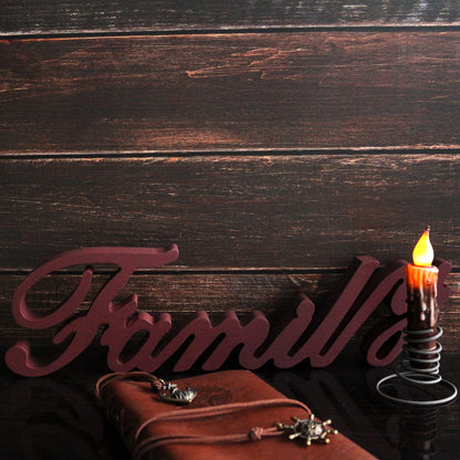CVHOMEDECO. Real Wax Hand Dipped Battery Operated LED Timer Taper Candles Rustic Primitive Flameless Lights Décor, 4.75 Inch, Brwon, 6 PCS in a Package